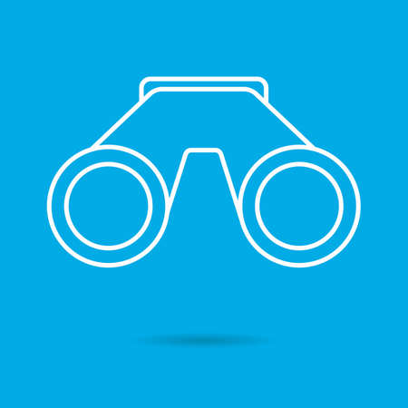 Binocular iconのイラスト素材