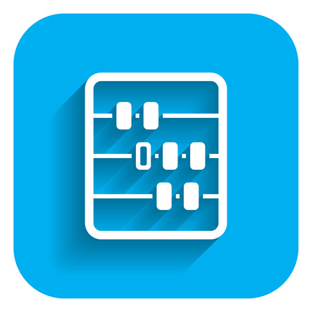 Counting frame iconのイラスト素材