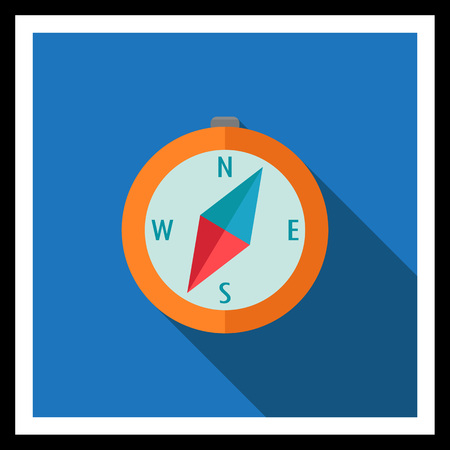 Compass iconのイラスト素材