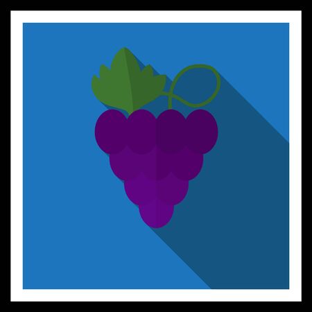Icon of grapes bunchのイラスト素材