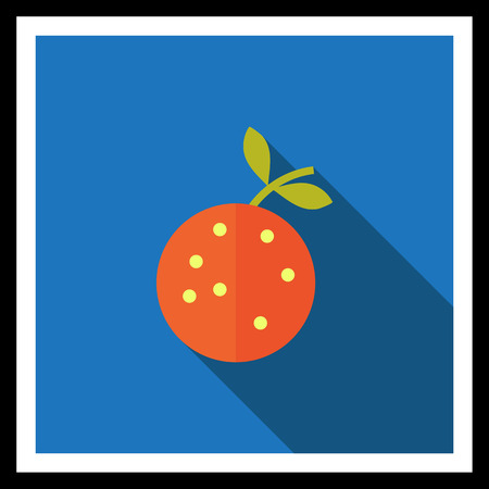 Orange iconのイラスト素材