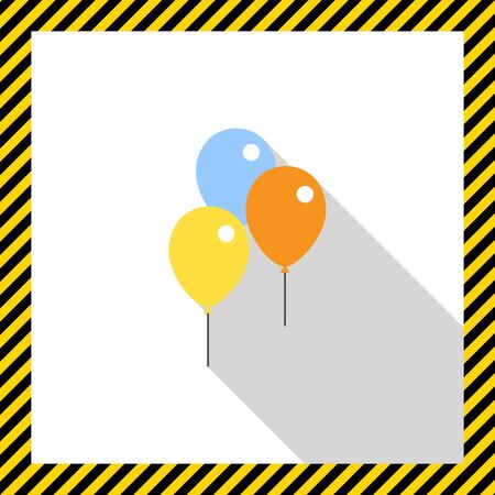 Balloons iconのイラスト素材