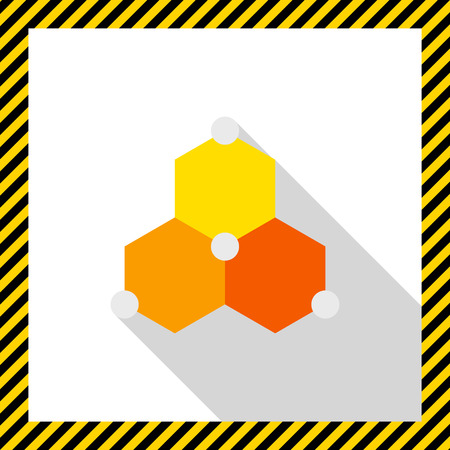 Cell structure iconのイラスト素材
