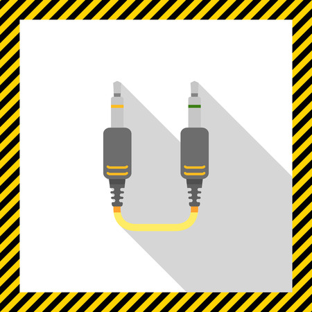 Jack connector iconのイラスト素材