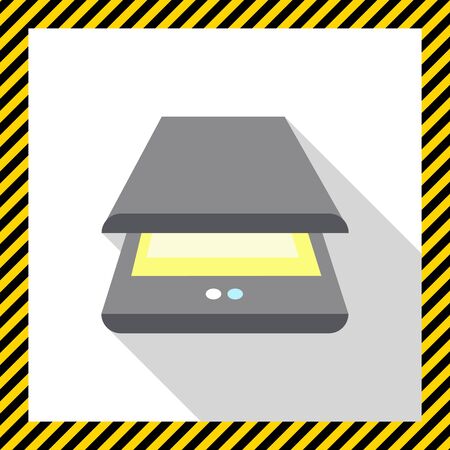 Scanner iconのイラスト素材