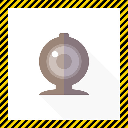 Web camera iconのイラスト素材
