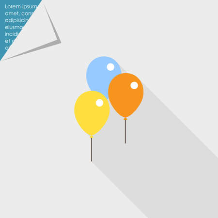 Balloons iconのイラスト素材