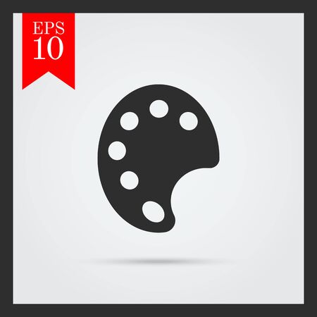 Art palette iconのイラスト素材
