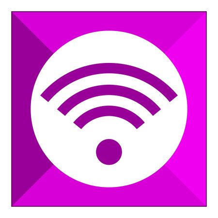 Icon of wifi signalのイラスト素材