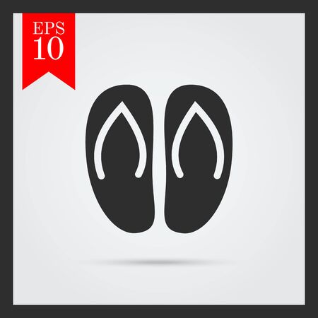 Flip-flops iconのイラスト素材