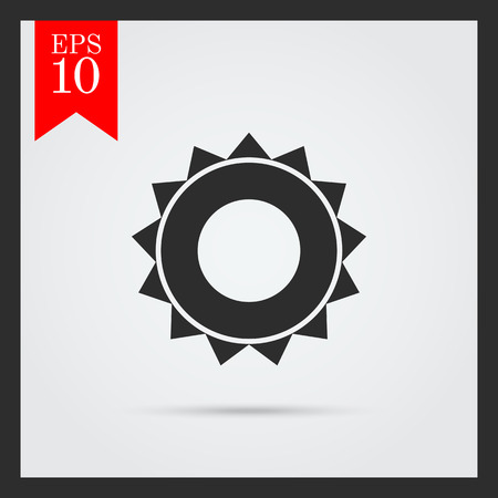 Sun iconのイラスト素材