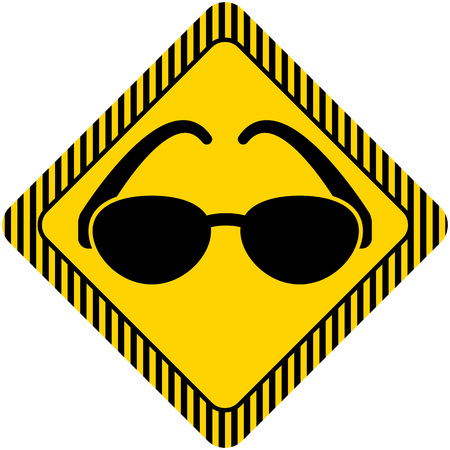 Sun glasses iconのイラスト素材