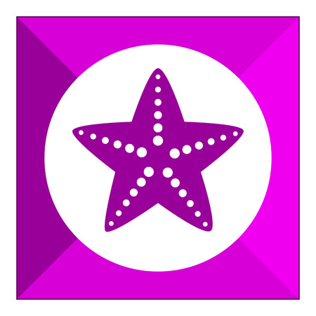 Starfish iconのイラスト素材