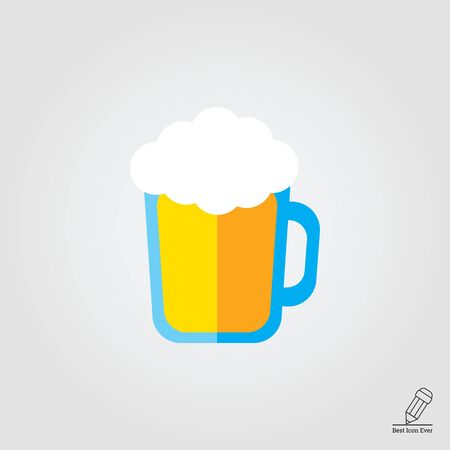 Beer mug iconのイラスト素材