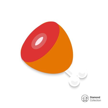 Ham iconのイラスト素材