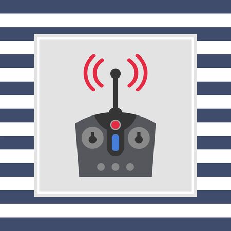 Icon of radio remote controlの写真素材