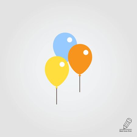 Balloons iconのイラスト素材