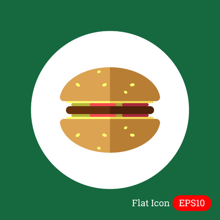 Hamburger iconのイラスト素材