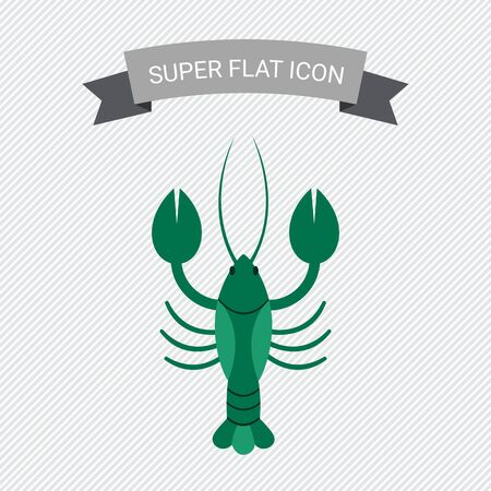 Lobster iconのイラスト素材
