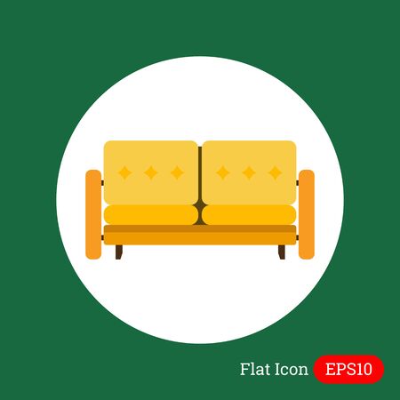Couch iconのイラスト素材