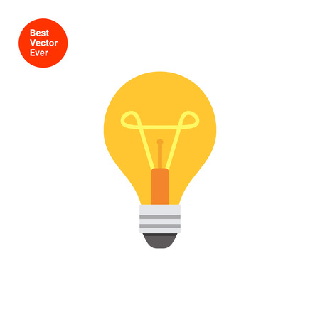 Lightbulb iconのイラスト素材