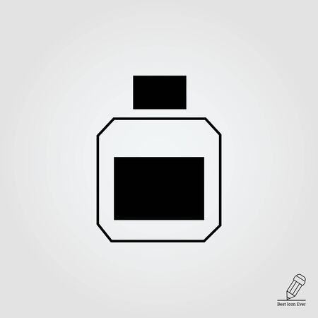 Icon of cosmetics bottleのイラスト素材