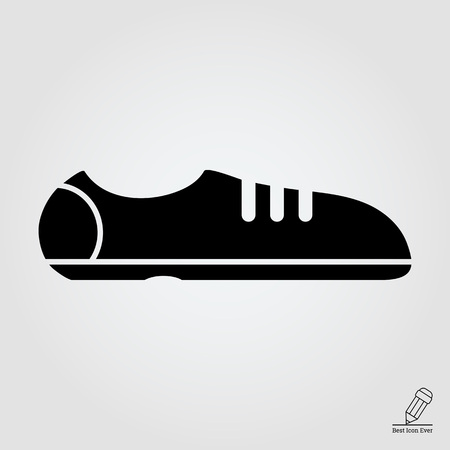 Sport shoes iconのイラスト素材