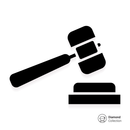 Hammer iconのイラスト素材