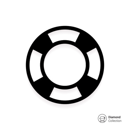 Lifebuoy iconのイラスト素材