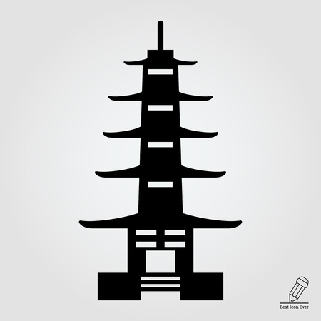 Pagoda iconのイラスト素材