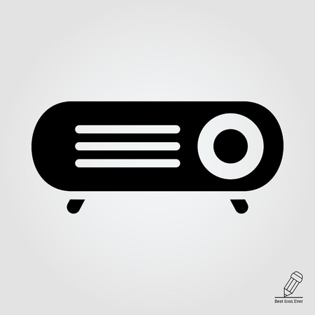 Projector iconのイラスト素材