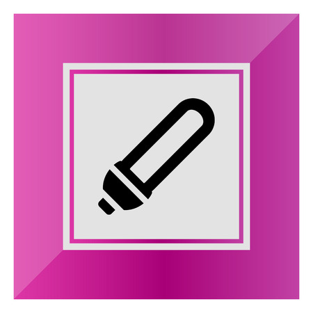 Icon of luminous lampのイラスト素材