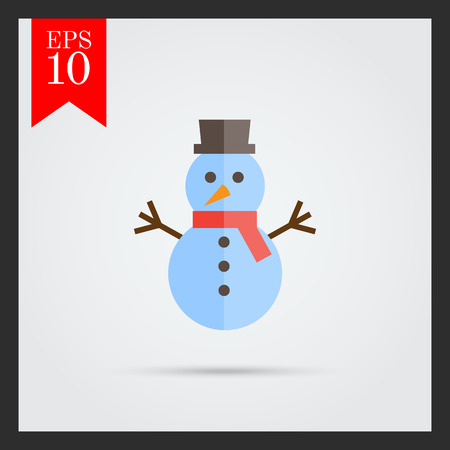 Snowman iconのイラスト素材