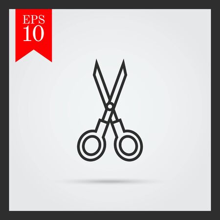 Scissors iconのイラスト素材