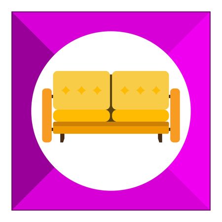 Couch iconのイラスト素材