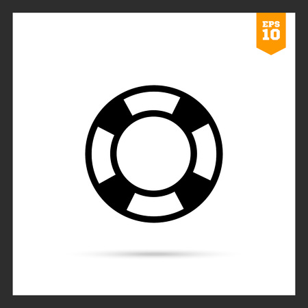 Lifebuoy iconのイラスト素材