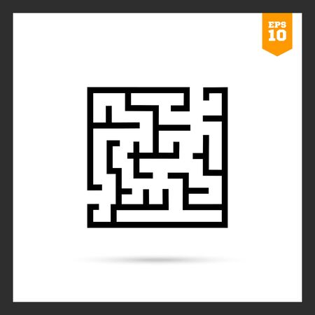 Maze iconのイラスト素材