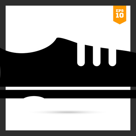 Sport shoes iconのイラスト素材