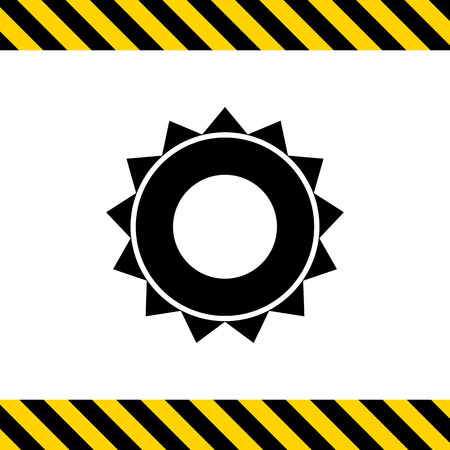 Sun iconのイラスト素材