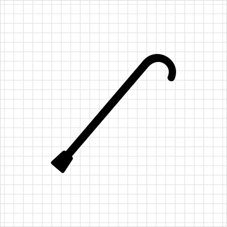Walking cane iconのイラスト素材