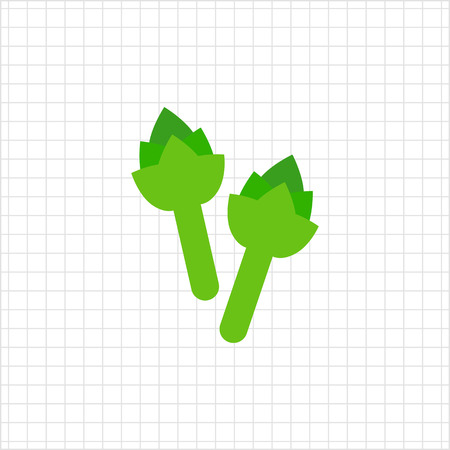 Artichoke iconのイラスト素材
