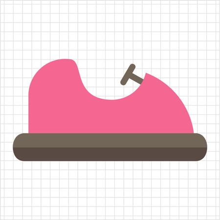 Bumper car iconのイラスト素材