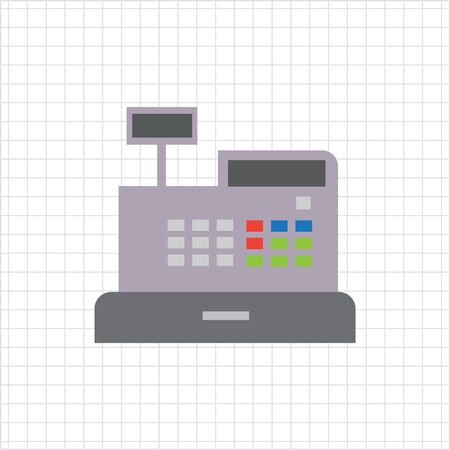 Cash register iconのイラスト素材
