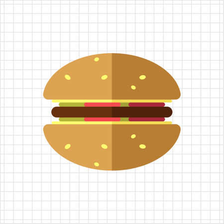 Hamburger iconのイラスト素材
