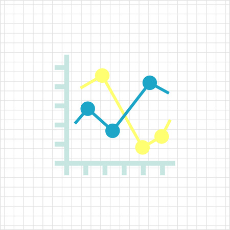 Icon of two lineのイラスト素材