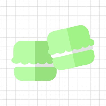 Macaroons iconのイラスト素材