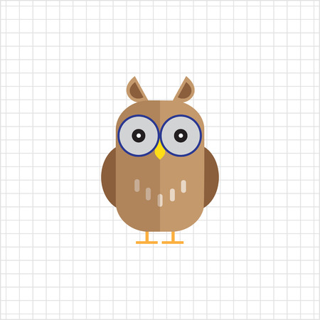 Owl iconのイラスト素材
