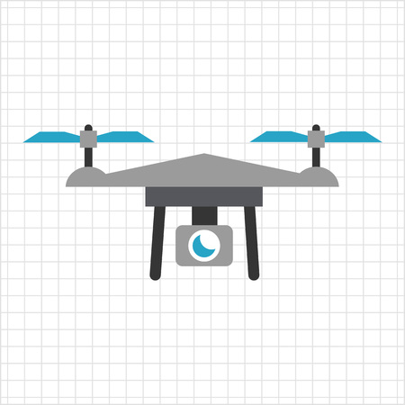 Quadcopter iconの写真素材