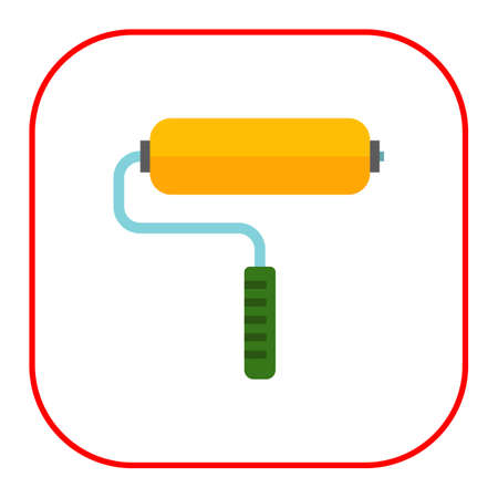 Paint roller iconのイラスト素材