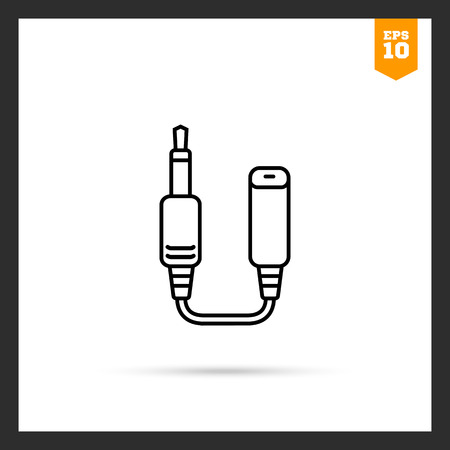 Jack extender iconのイラスト素材